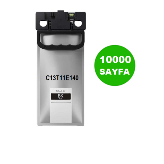 Epson WF-C5890,WF-C5390 Muadil Siyah Kartus,C13T11E140