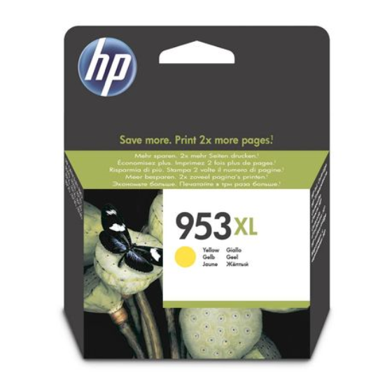 Hp 953XL-F6U18AE Sari Orjinal Kartus Yüksek Kapasiteli