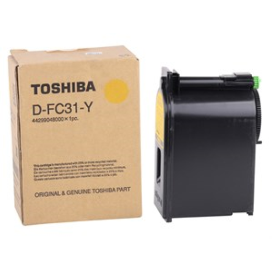 Toshiba D-FC31E-Y Sari Orjinal Toner,Toshiba DFC31E Toner,Toshiba E-Studio 210c Toner,Toshiba E-Studio 310c Toner,