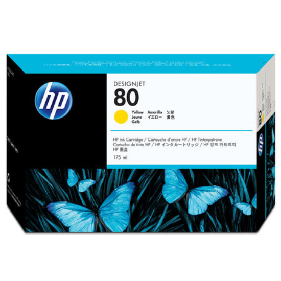 Hp 80-C4873A Sari Orjinal Kartus