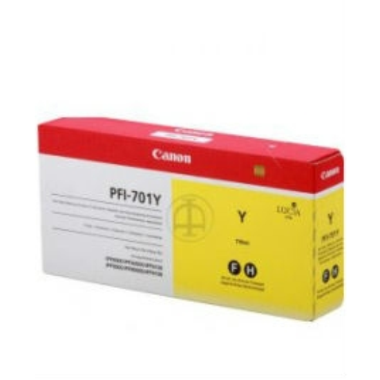 Canon PFI-701  Mavi  Orjinal Kartus