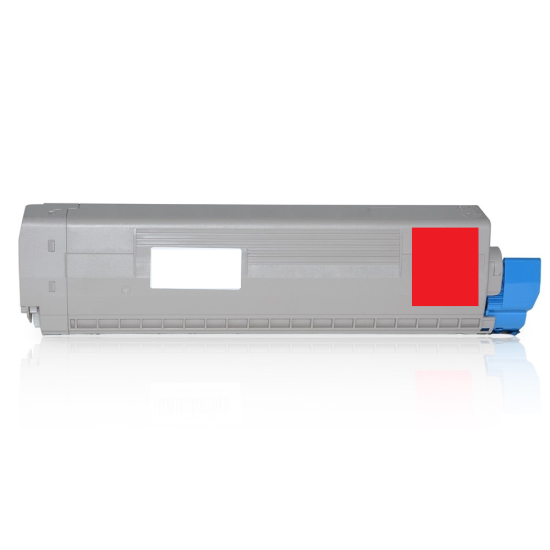 Oki C823 Kirmizi Toner,Oki C823 Muadil Kirmizi Toner,Oki 46471106 Toner