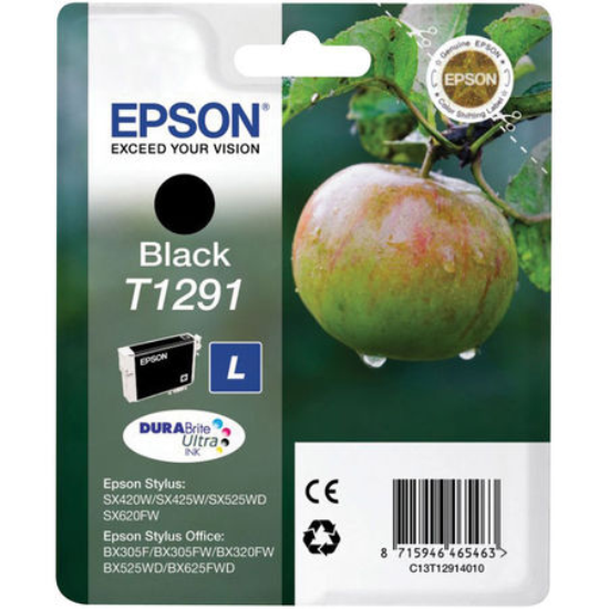 Epson T1281 Orjinal Siyah Kartus-C13T12814020