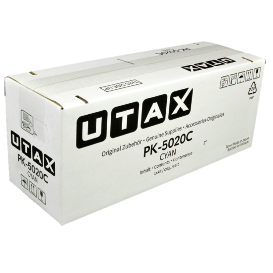 UTAX PK-5020 MUADIL MAVI TONER,1T02YJCUT0,PC3563I,PC3567I,PC3563DN