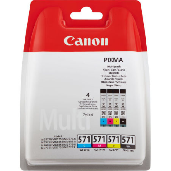 Canon CLI-571 Gri Orjinal Kartus-0389C001