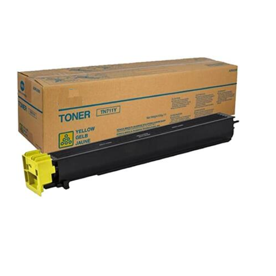 Konica Minolta TN-711 Orjinal Sari Toner,Konica Minolta  TN-711 Orjinal  Sari Toner,Konica Minolta ineo 6000Toner,Konica Minolta ineo 7000 Toner