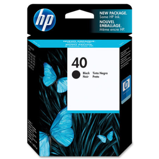 HP 40 51640AE Siyah Orjinal Kartus