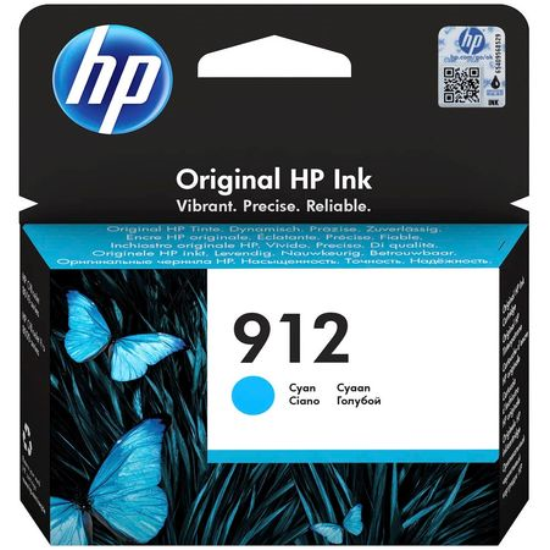 Hp 912-3YL77AE Mavi Orjinal Kartus