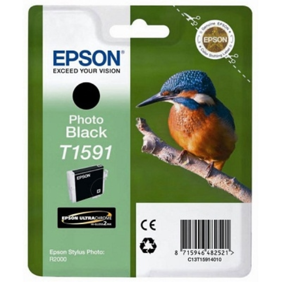 Epson T1571 Orjinal Foto Siyah Kartus-C13T15714010