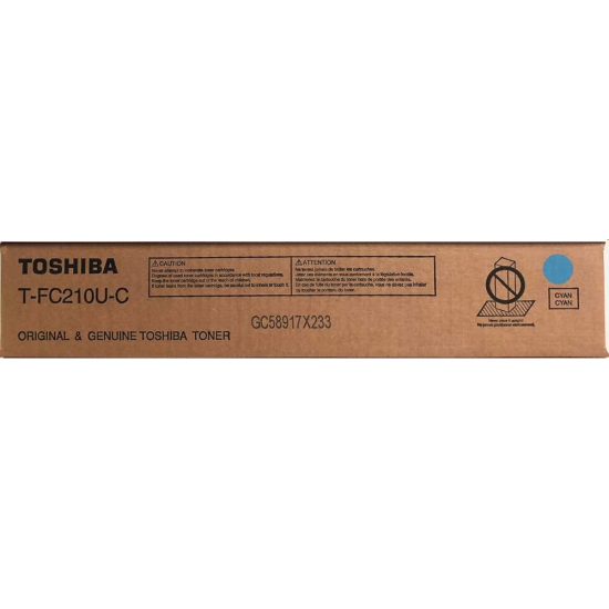 Toshiba T-FC210E Muadil Mavi Toner,Toshiba TFC210 Toner,Toshiba e-STUDIO  2010AC,2510AC Toner