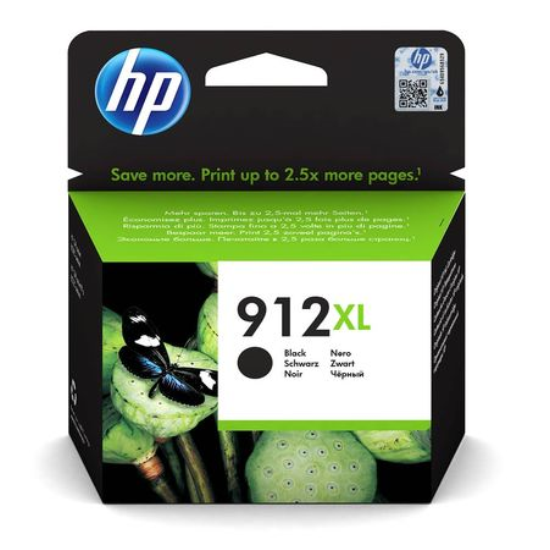 Hp 912XL-3YL84AE Siyah Orjinal Kartus Yüksek Kapasiteli