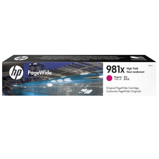 Hp 981X- L0R18YC Orjinal Kirmizi Kartus,E58650,MFP586,Color 556