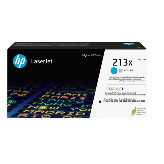 HP 213X,W2131X Orjinal Mavi Toner