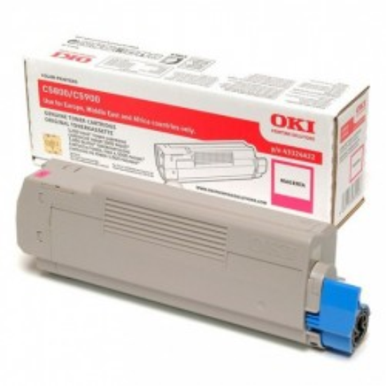 OKI 5550 ORJINAL TONER,OKI 6100 ORJINAL TONER,OKI 6150 ORJINAL TONER,OKI 43324442 KIRMIZI ORJINAL TONER