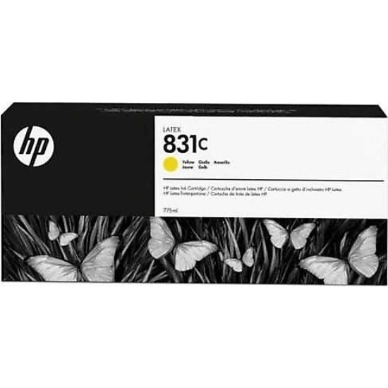 Hp 831-CZ697A Sari Orjinal Lateks Kartusu