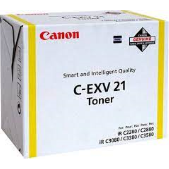 Canon C-EXV21 Orjinal Sari Toner,Canon C-EXV21 Orjinal Toner,Canon IR-C2380,IR-C3380,IR-C2550,IR-C2580,IR-C3080,IR-C3380 Toner