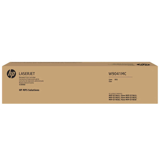 HP W9041MC Mavi Toner,Hp 9041 Muadil Toner,HP E77822 Toner,HP E77825 Toner,HP E77830 Toner