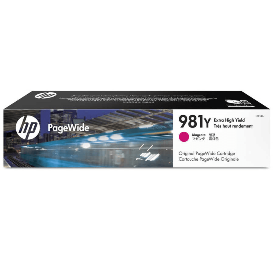 Hp 981Y-L0R14A Orjinal Kirmizi Kartus,E58650,MFP586,Color 556