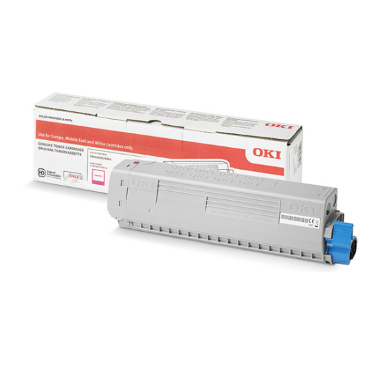 OKI C824 ORJINAL KIRMIZI TONER, 47095706,C834DNW, C844DNW,C824DN,