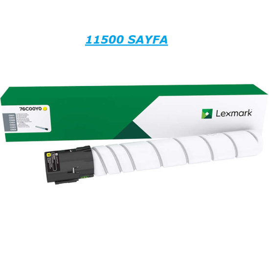 LEXMARK CS921 TONER,LEXMARK CX921 MUADIL TONER,LEXMARK CS-CX921 MUADIL SARI TONER,LEXMARK 76C00Y0 TONER,LEXMARK CX922 TONER,LEXMARK CX923 TONER