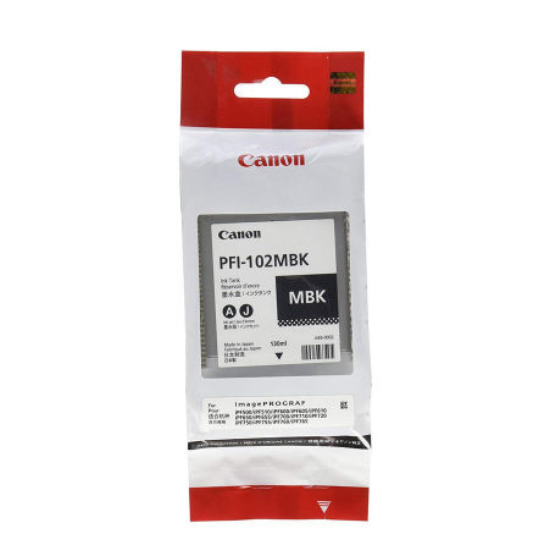 Canon PFI-102BK  Siyah Orjinal Kartus-0895B001   