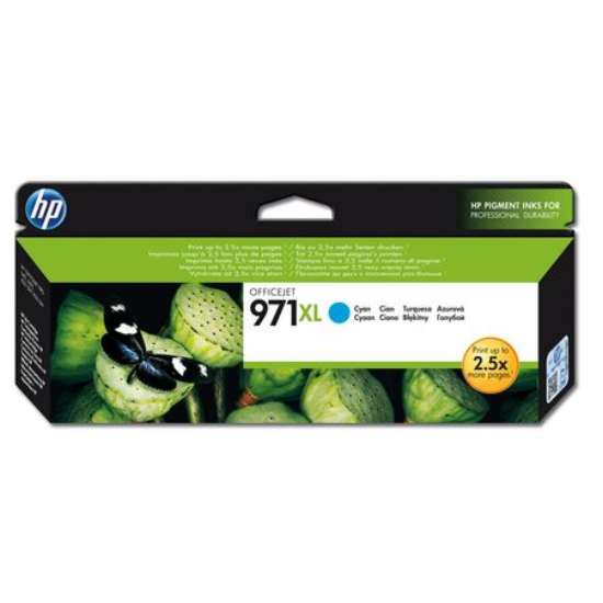 Hp 971XL-CN626AE Mavi Orjinal Kartus Yüksek Kapasiteli