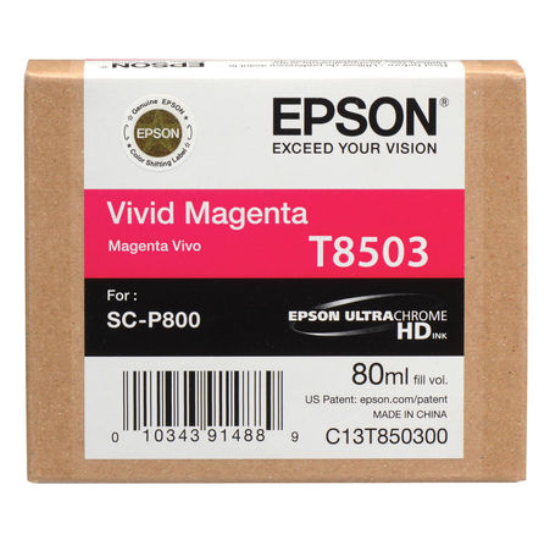 Epson T8502 Orjinal Mavi Kartus  - C13T850200