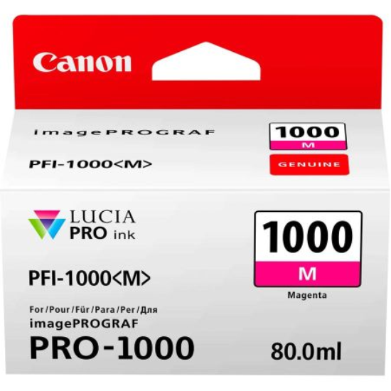 Canon PFI-1000Y Sari Orjinal Kartus-0549C001  