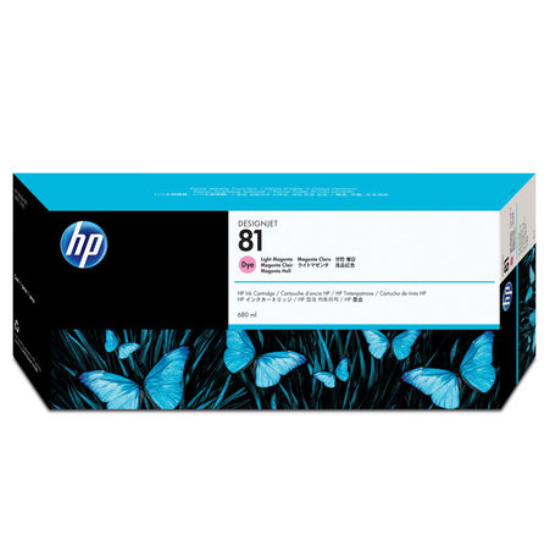 Hp 81-C4935A Açik Kirmizi Orjinal Kartus