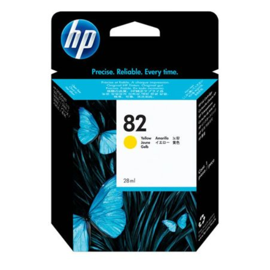 Hp 82-CH568A Sari Orjinal Kartus
