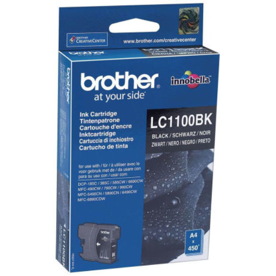 Brother LC67-LC1100 Siyah Orjinal Kartus
