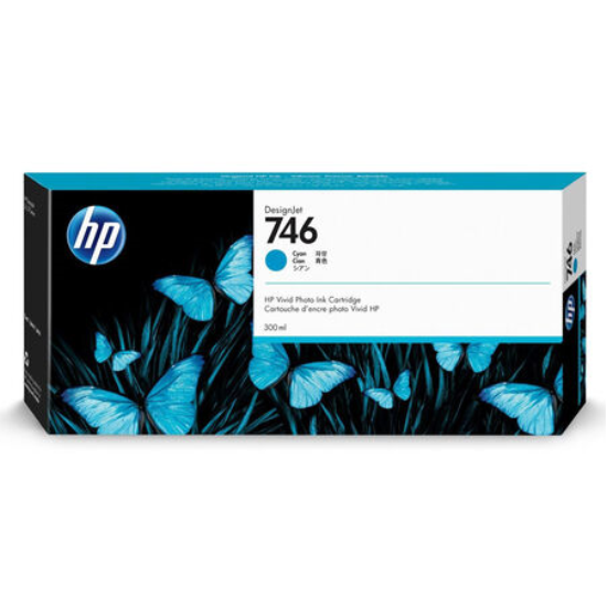 Hp 746-P2V80A Mavi Orjinal Kartus