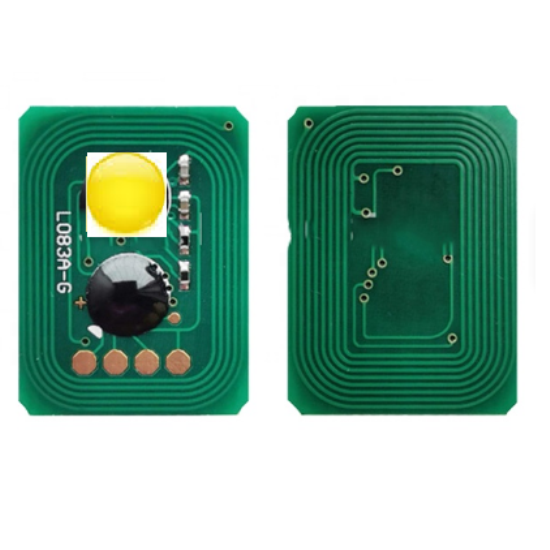 OKI MC853 MAVI TONER CHIP, 45862851, MC873, MC883 7,3K.