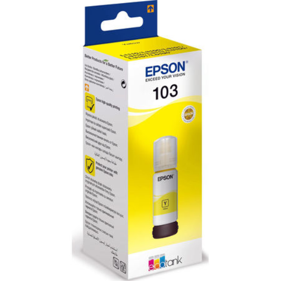 Epson 103 Orjinal Kirmizi Mürekkep Kartus-C13T00S34A