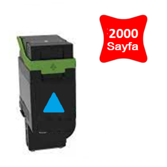 LEXMARK CX635 Muadil Siyah Toner,CX532,CS632,CS531,75M50K0