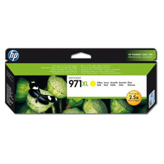 Hp 971XL-CN628AE Sari Orjinal Kartus Yüksek Kapasiteli