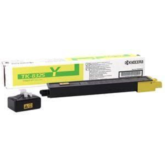 KYOCERA TK8325 SARI TONER,                                                                            KYOCERA TK8325 MUADIL SARI TONER                                                          KYOCERA MITA TASKALFA 2551CI MUADIL SARI TONER