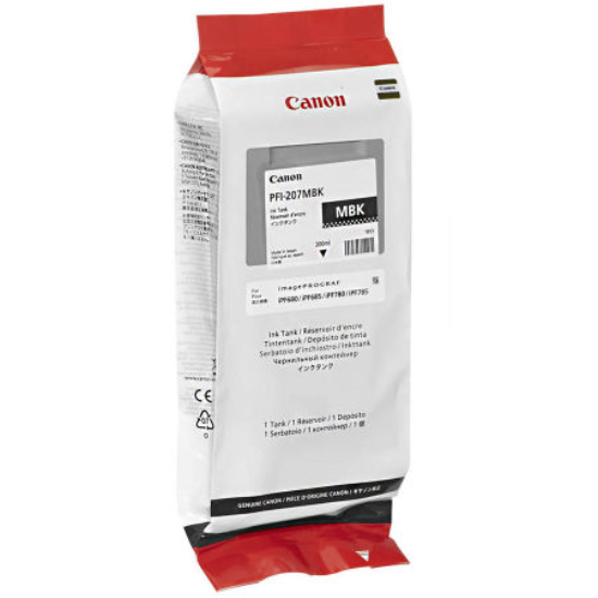 Canon PFI-207 Siyah Orjinal Kartus-8789B001  