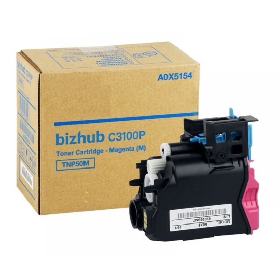 Konica Minolta TNP-50 Kirmizi Orjinal  Toner,Konica Minolta TNP50 Orjinal Kirmizi Toner