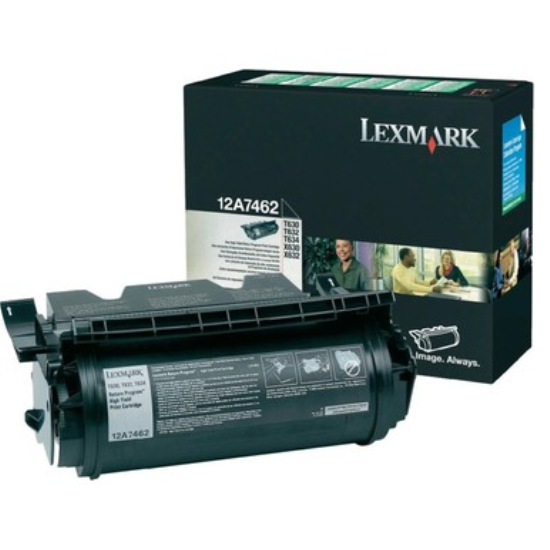 LEXMARK T630 TONER/LEXMARK T632 TONER/LEXMARK T634 TONER/LEXMARK 12A7462 TONER