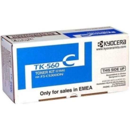 Kyocera TK-560 Mavi Toner,Kyocera TK560 OrjinalTonerKyocera FS-C5300 Toner,Kyocera FS5350 Toner,Kyocera P6030 Toner.