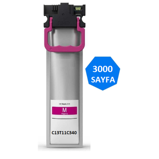 Epson WF-C5390,WF-C5890 Muadil Mavi Kartus,C13T11C1240