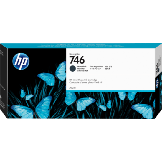 Hp 746-P2V83A Mat Siyah Orjinal Kartus