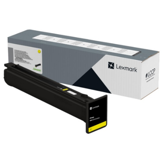 Lexmark CX963 Orjinal Sari Toner, 77L50C0,MX953,CS963,CX950,CX951, CX961,CX962,CX963,CX833