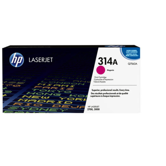 HP Q7563A TONER/HP 314A KIRMIZI TONER