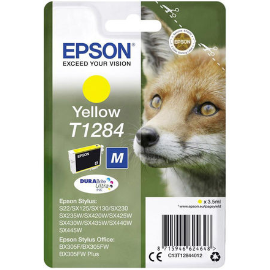 Epson T1283 Orjinal Kirmizi Kartus-C13T12834020