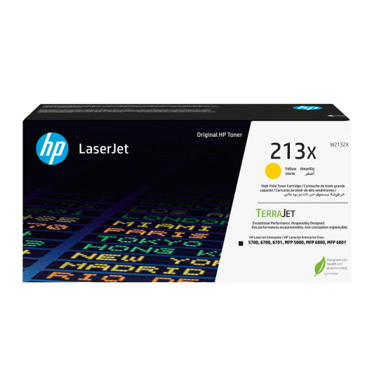 HP 213X,W2132X Orjinal Sari Toner