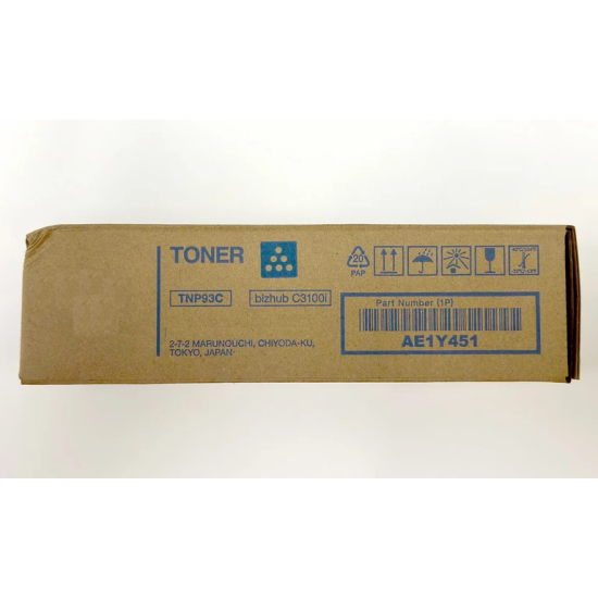 Konica Minolta TNP-93 Siyah Toner,Konica Minolta TNP93 Orjinal Toner,Konica Minolta Bizhub C3100i Toner