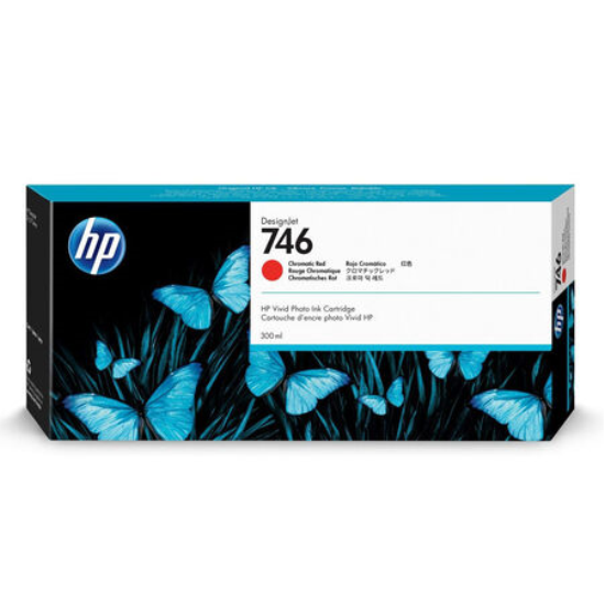 Hp 746-P2V81A Kromatik Kirmizi Orjinal Kartus