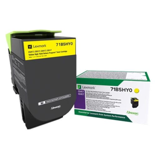 LEXMARK CS417 SARI TONER,LEXMARK CX417 TONER,LEXMARK 71B5HY0 SARI TONER,LEXMARK CX417 MUADIL TONER,LEXMARK CS517 MUADIL SARI TONER
